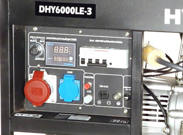 Панель управления DHY 6000LE-3