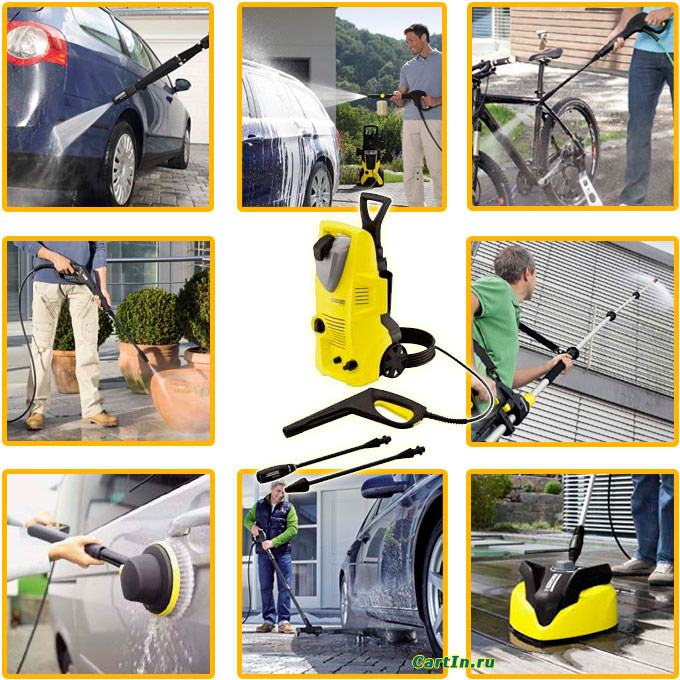 Использование минимойки Karcher K 2.91