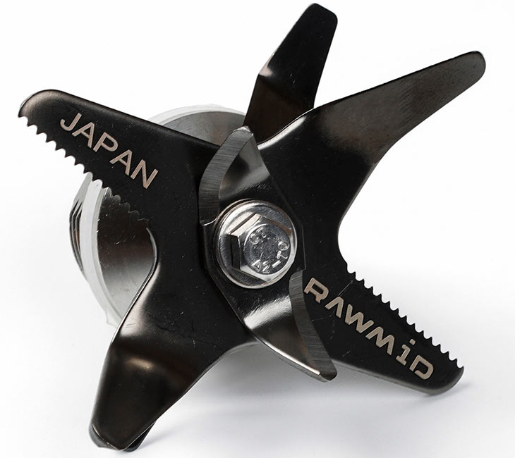 Стальной нож для RawMid Dream Samurai 4HP (BDS-04), черный