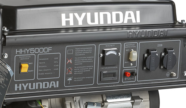 панель управления hyundai hhy5000f