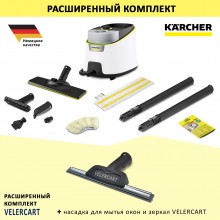 Karcher SC 4 Deluxe EasyFix + насадка для окон VELERCART