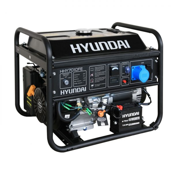 Бензогенератор Hyundai HHY7010FE