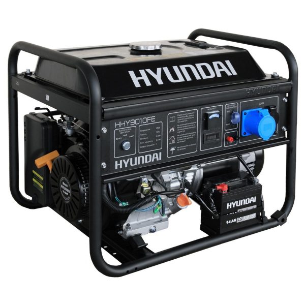 Бензогенератор Hyundai HHY9010FE