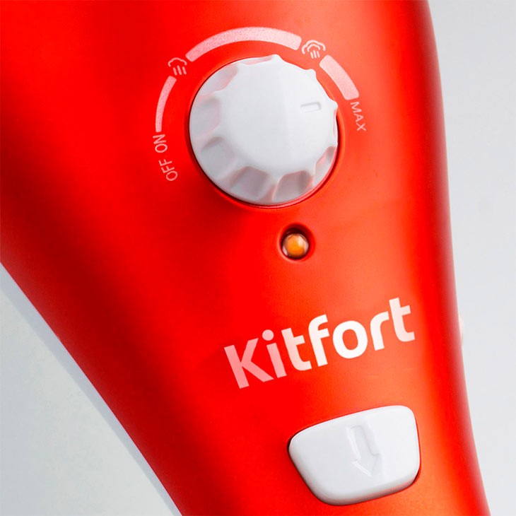 Регулятор интенсивности пара у Kitfort KT-1005-2, красная
