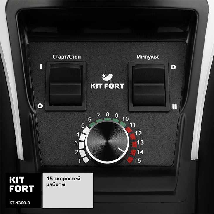 Панель управления у Kitfort KT-1360-3