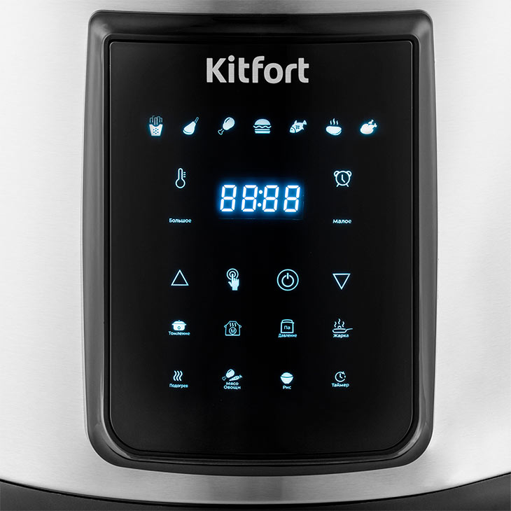 Панель управления у Kitfort KT-215