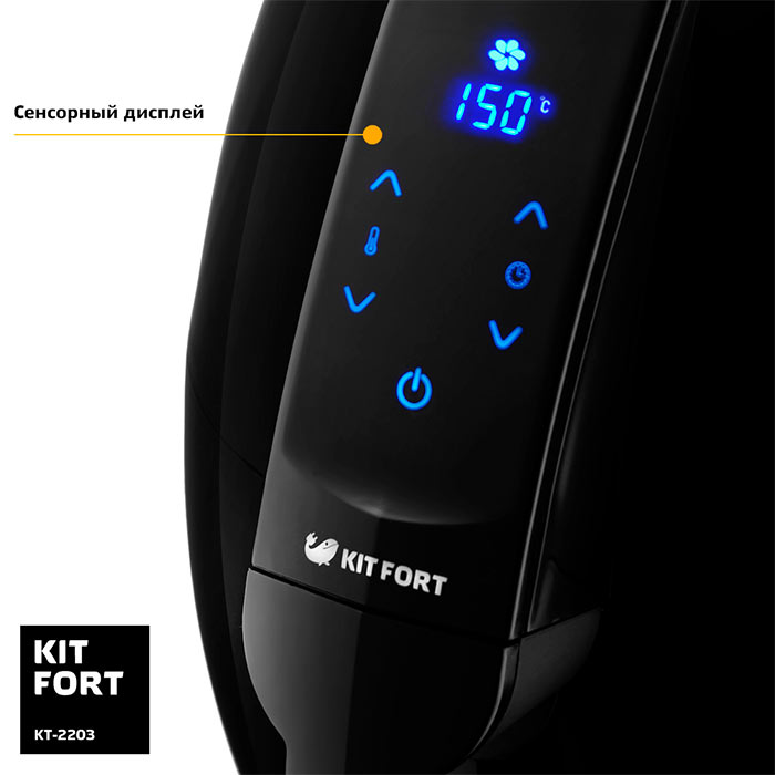 Сенсорный дисплей у Kitfort kt-2203