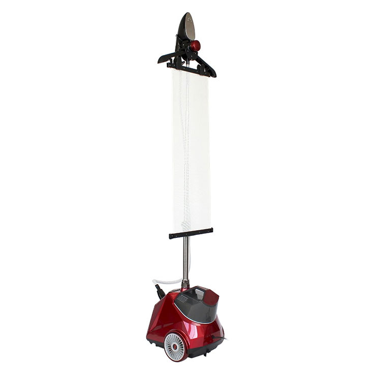 Телескопическая стойка, вешалка с зажимами и ткань для вертикального отпаривания у MIE Forza Red 