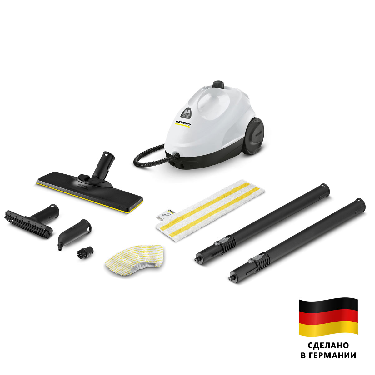 Пароочиститель для дома Karcher SC 2 EasyFix, белый